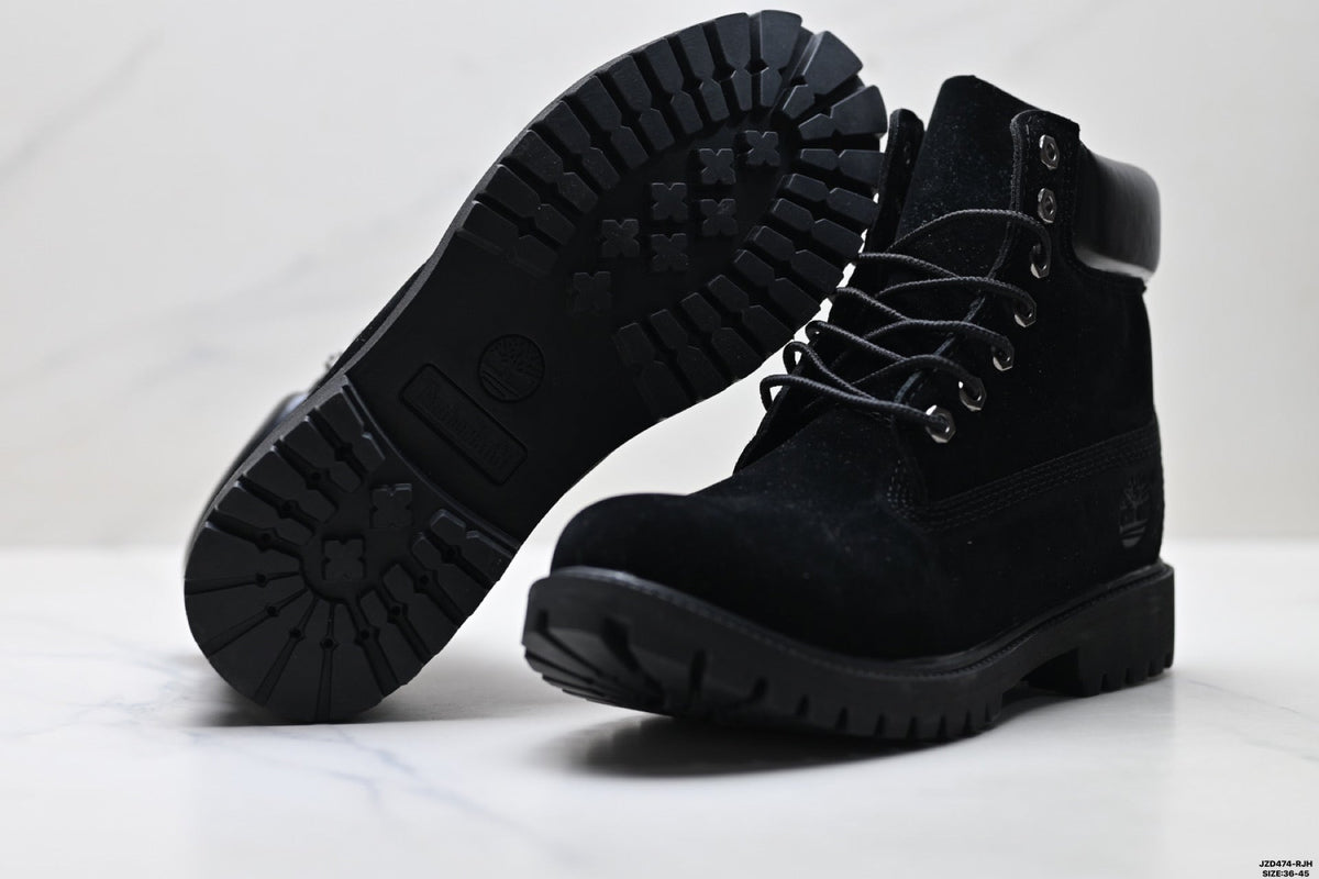 Timberland Black Premium Leather High Outdoor Boot