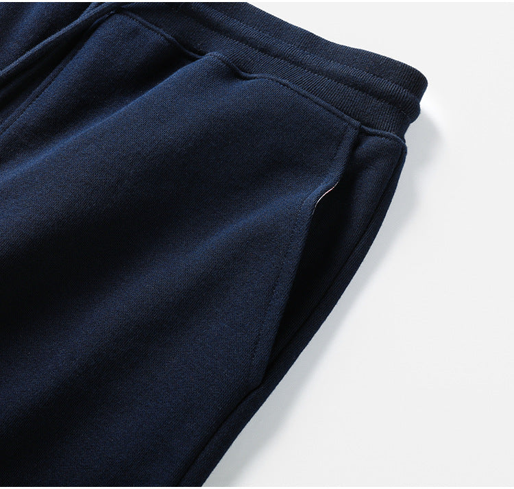 Thom Browne Style Casual Unisex Sweatpants with Signature Four-Bar Detail