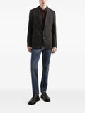 Dolce & Gabbana pinstriped single-breasted blazer