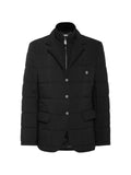 Billionaire logo-patch blazer