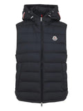 Moncler hooded padded gilet