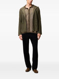 RETORI Milano-stitch zip-up hoodie