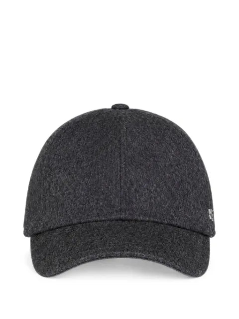 Tagliatore paneled virgin-wool baseball cap