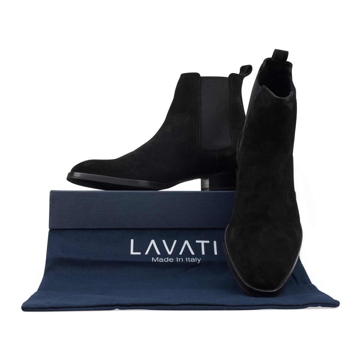 Black Bordeaux Chelsea Boot