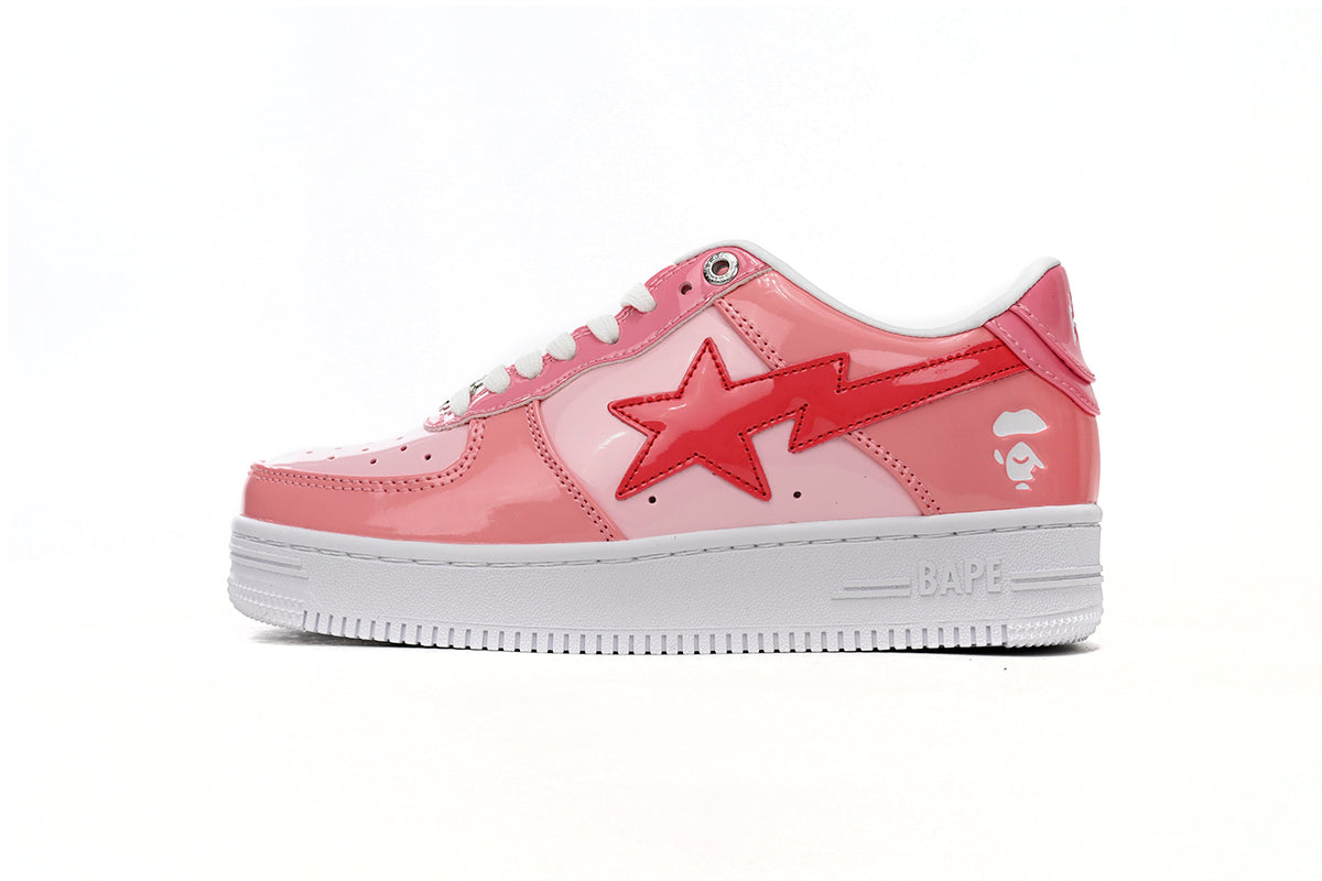A Bathing Ape Bape Sta Low Color Camo Combo Pink Rep Sneakers 001FWH201046_PNK