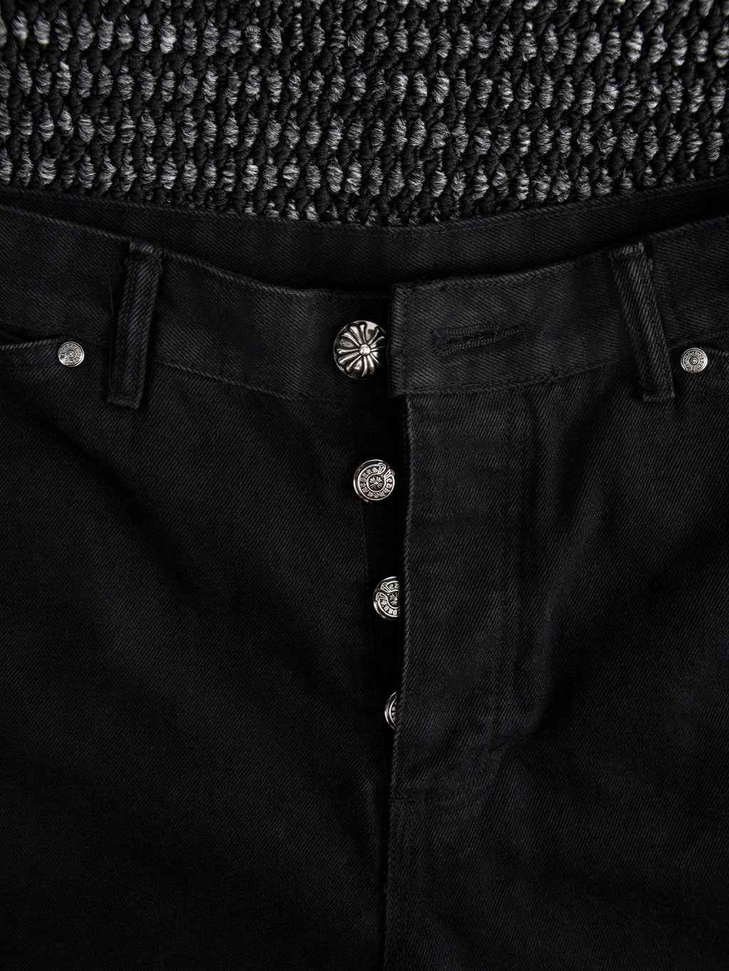Chrome Hearts Black Utility Shorts