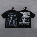 GlazingD Above the Law of Gravity Graphic T-Shirt